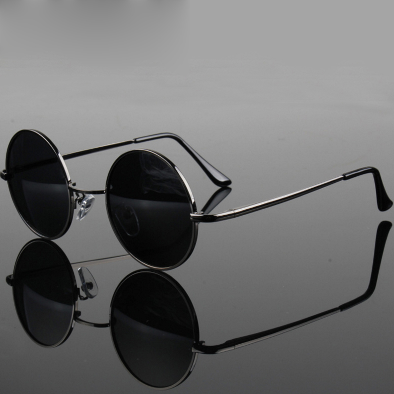 Retro Vintage Round Sunglasses - Metal Photo Panel recensione e prezzo