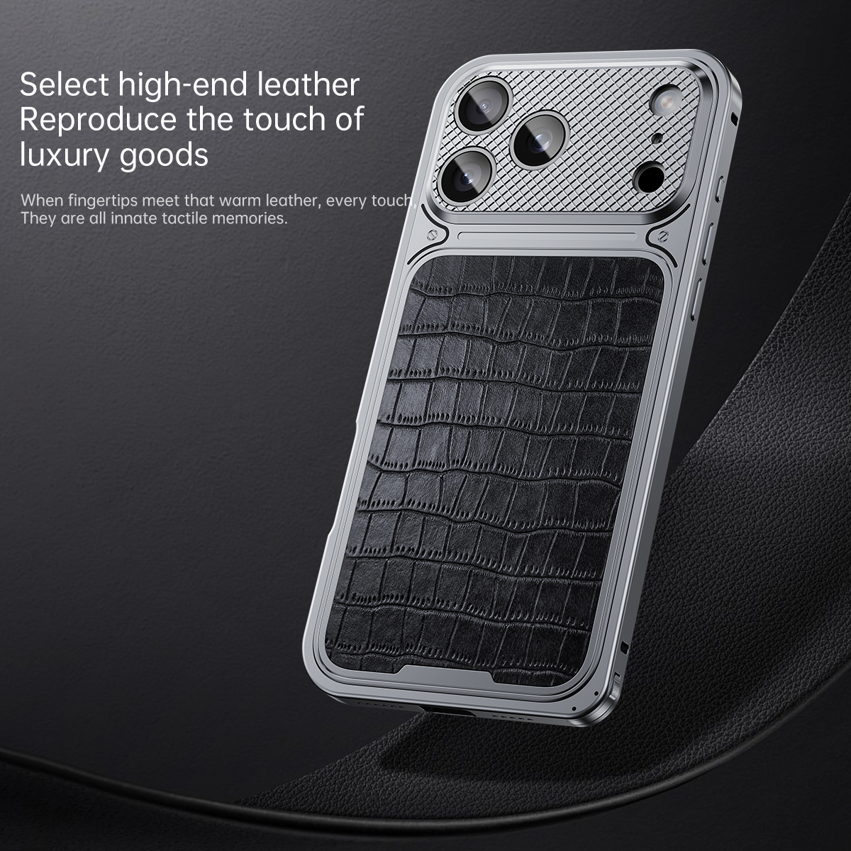 High End Crocodile Leather Pat - Metal Photo Panel recensione e prezzo