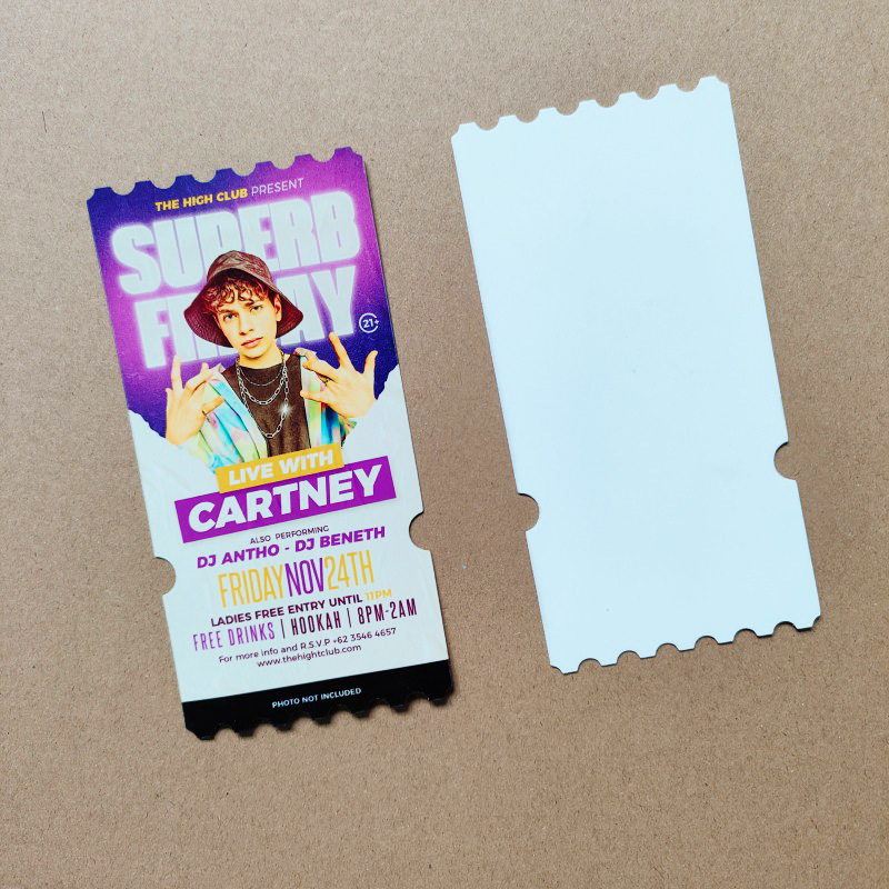 Blank Sublimation Invitation L - Puzzle Blank White recensione e prezzo