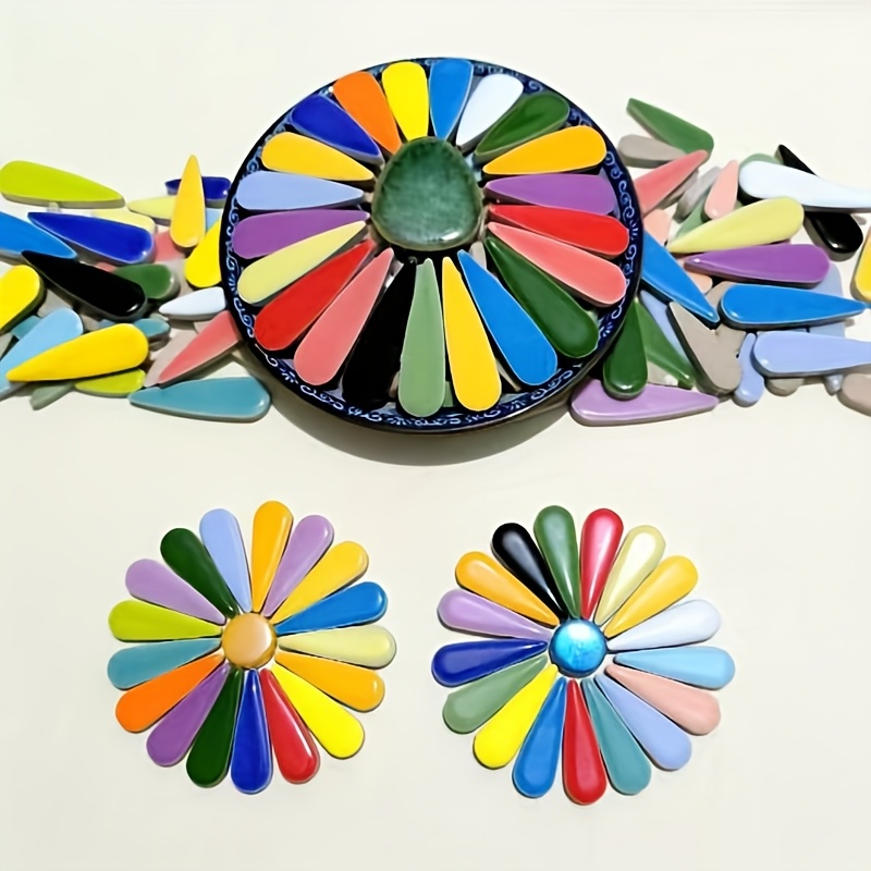 50g Teardrop-Shaped Ceramic Mo - Ceramic Tile Blank recensione e prezzo