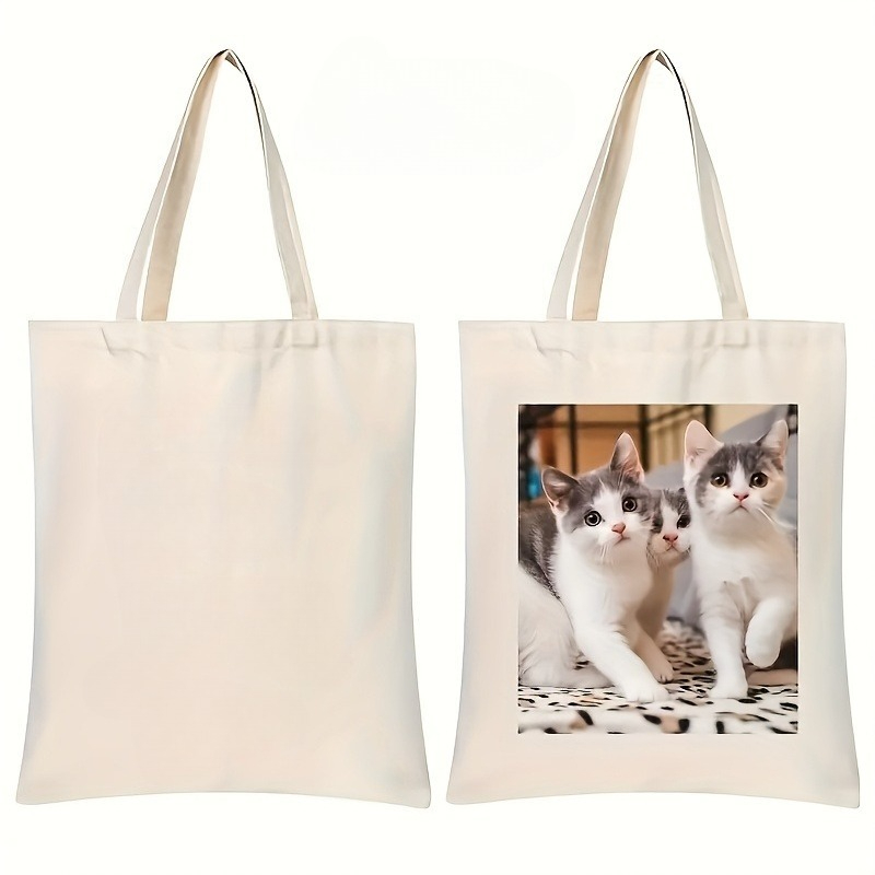 5 Pcs Sublimation Tote Bags, R - Tote Bag Sublimation recensione e prezzo