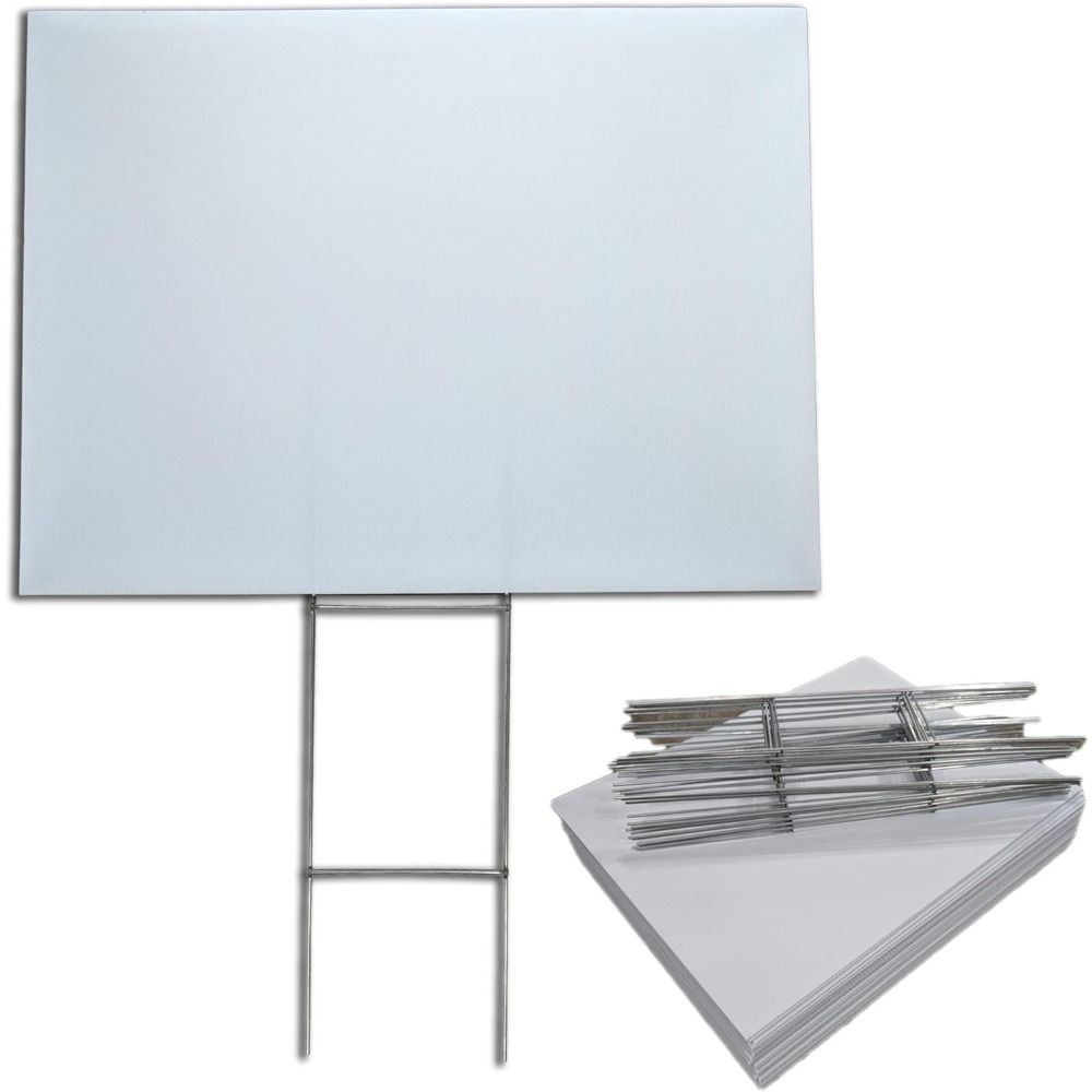 Fifty Pack Blank Yard Signs, I - Yard Sign Blank recensione e prezzo
