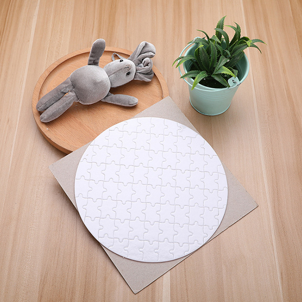 4Pcs Blank Sublimation Puzzles - Puzzle Blank White recensione e prezzo