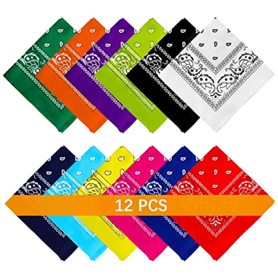 12- Bandanas for Men Women Pai - Bandana Blank White recensione e prezzo