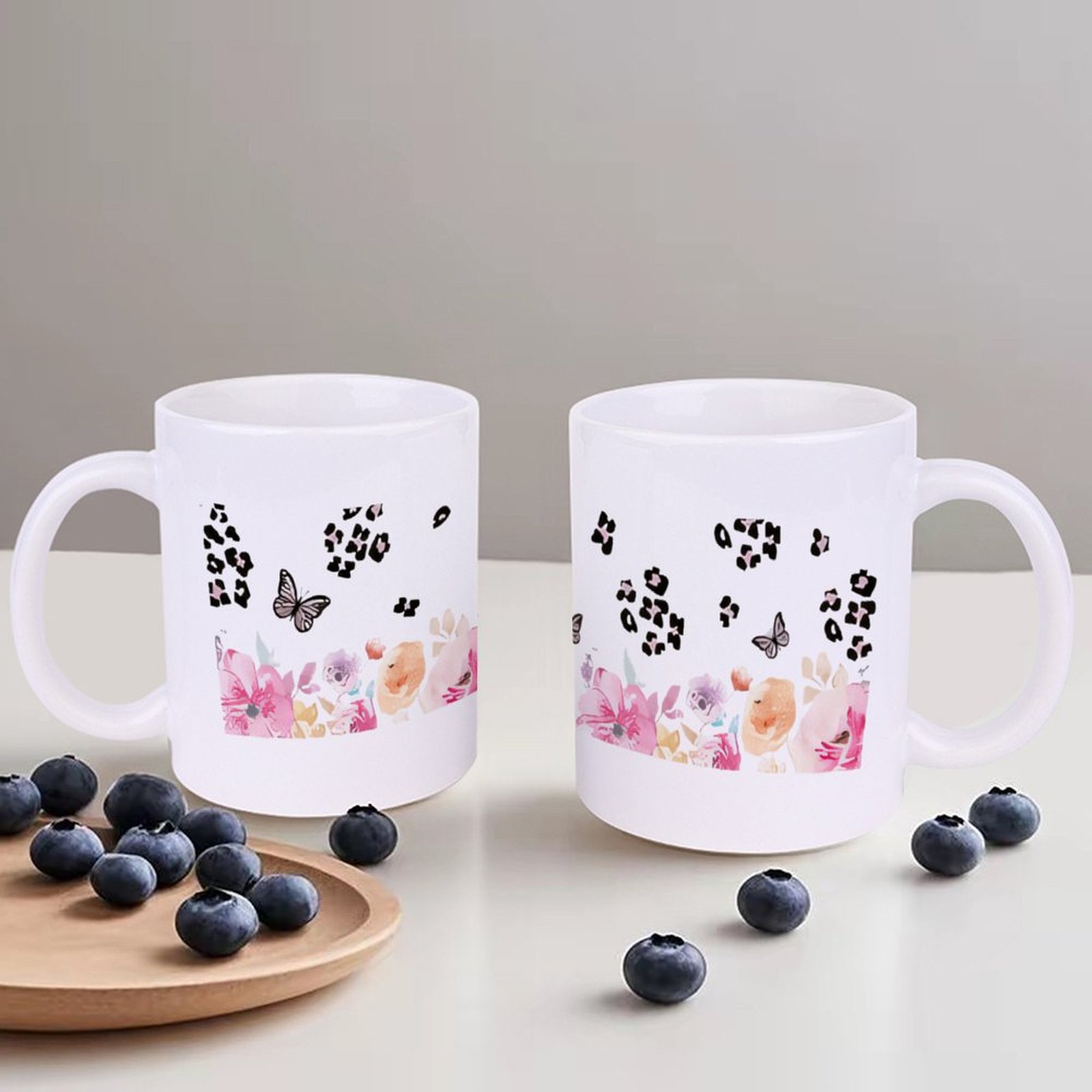 A Watercolor Painting Of Flowe - Sublimation Mug White recensione e prezzo