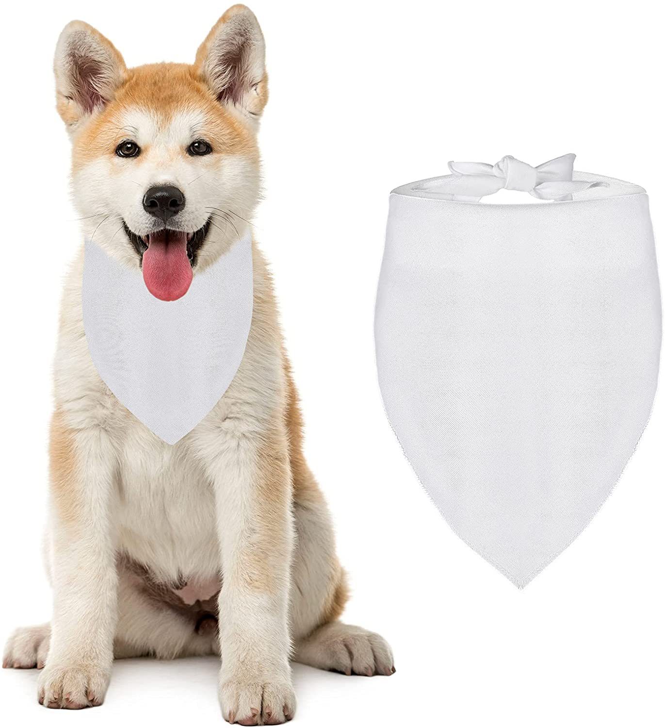 100 Pieces Sublimation Blank D - Bandana Blank White recensione e prezzo