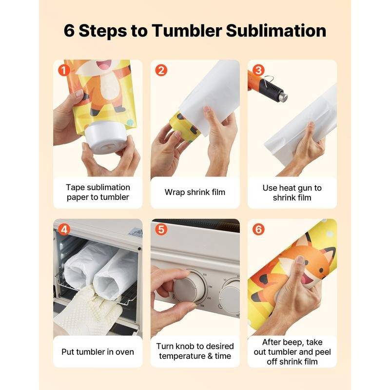 Sublimation Oven Machine, 13 Q - Tumbler 20Oz White recensione e prezzo