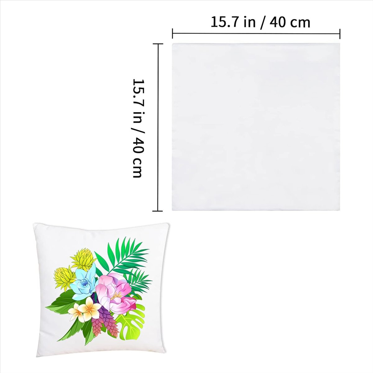 ABZT 15 Pcs Sublimation Blanks - Pillow Cover Sublimation recensione e prezzo