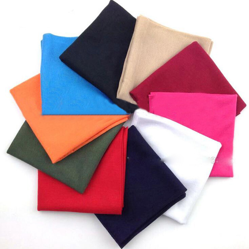 Solid Bandana Scarf Headband F - Bandana Blank White recensione e prezzo