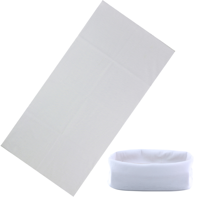 Solid Bandana Scarf Headband F - Bandana Blank White recensione e prezzo