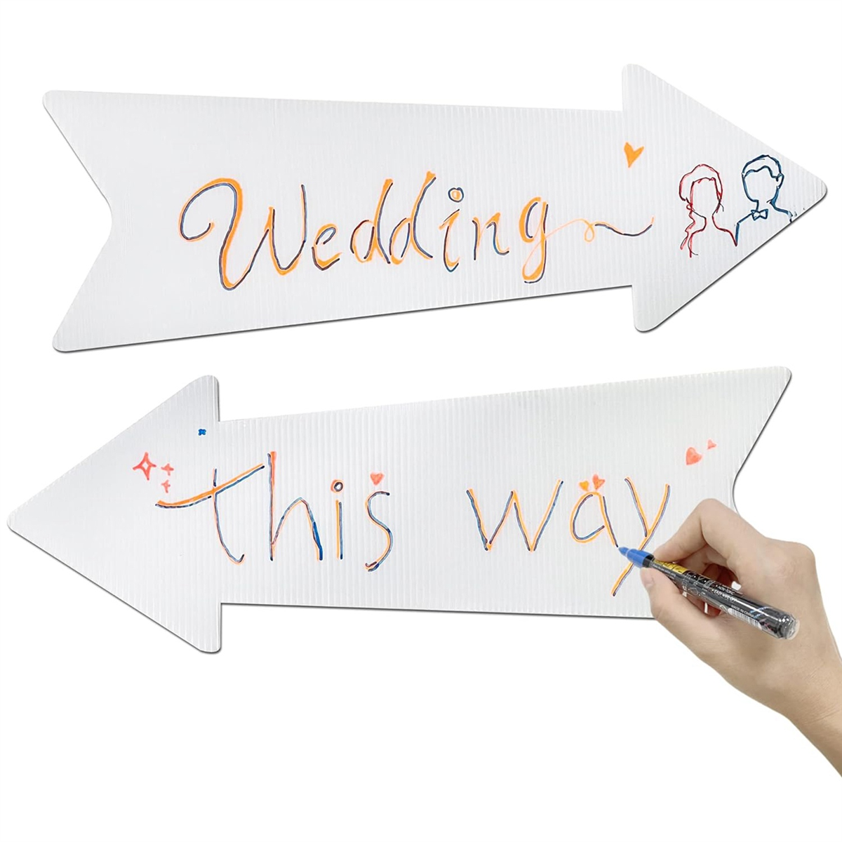 A61KK Blank Arrow Yard Signs w - Yard Sign Blank recensione e prezzo