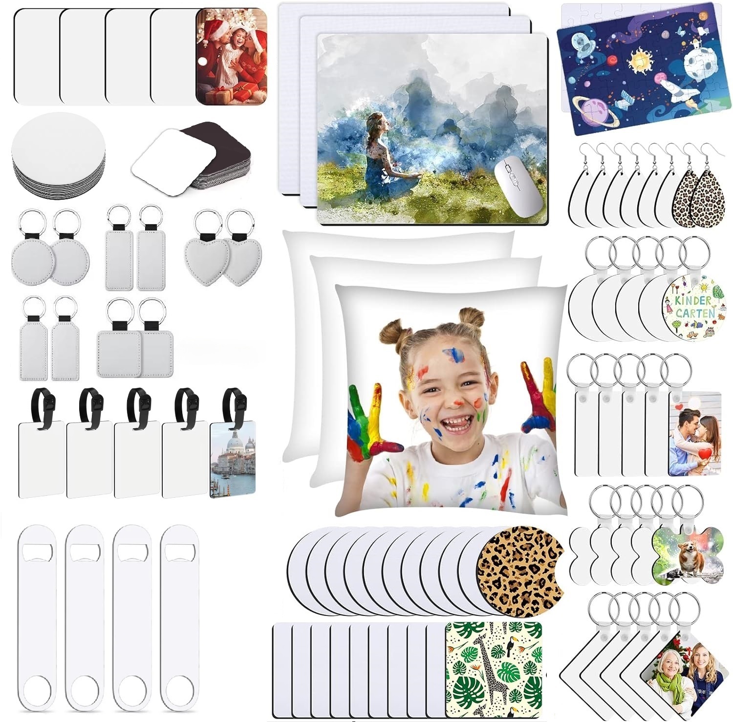 90pcs  Sublimation Blank Start - Pillow Cover Sublimation recensione e prezzo