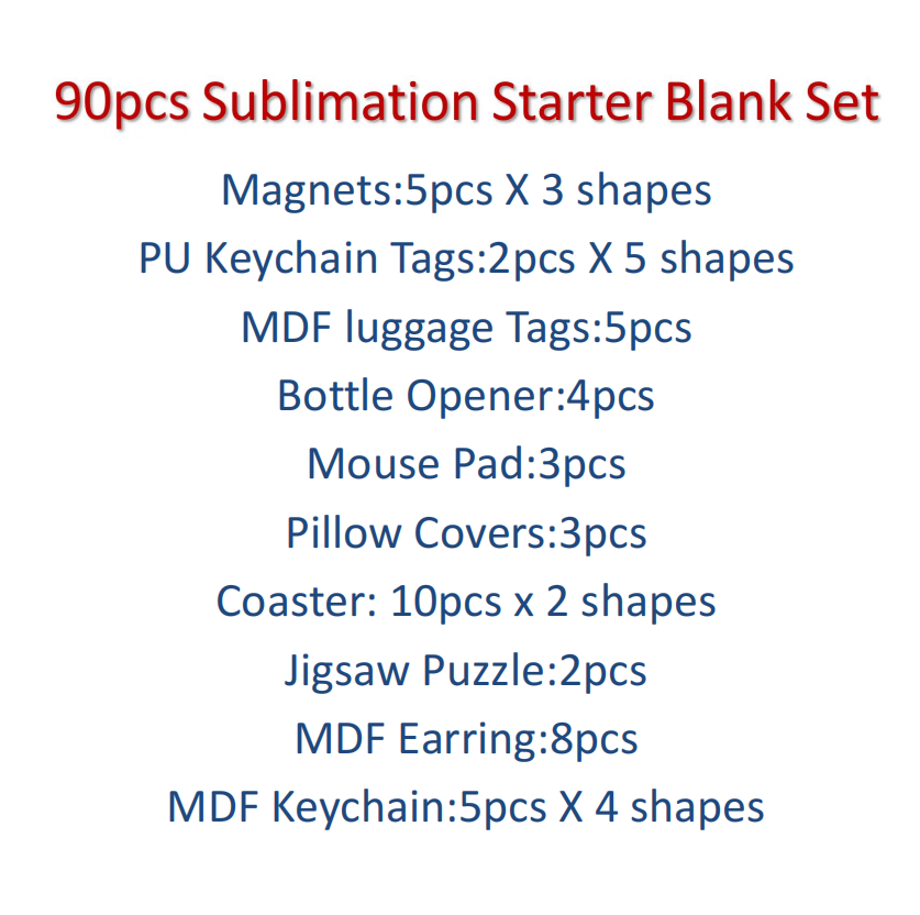 90pcs  Sublimation Blank Start - Pillow Cover Sublimation recensione e prezzo