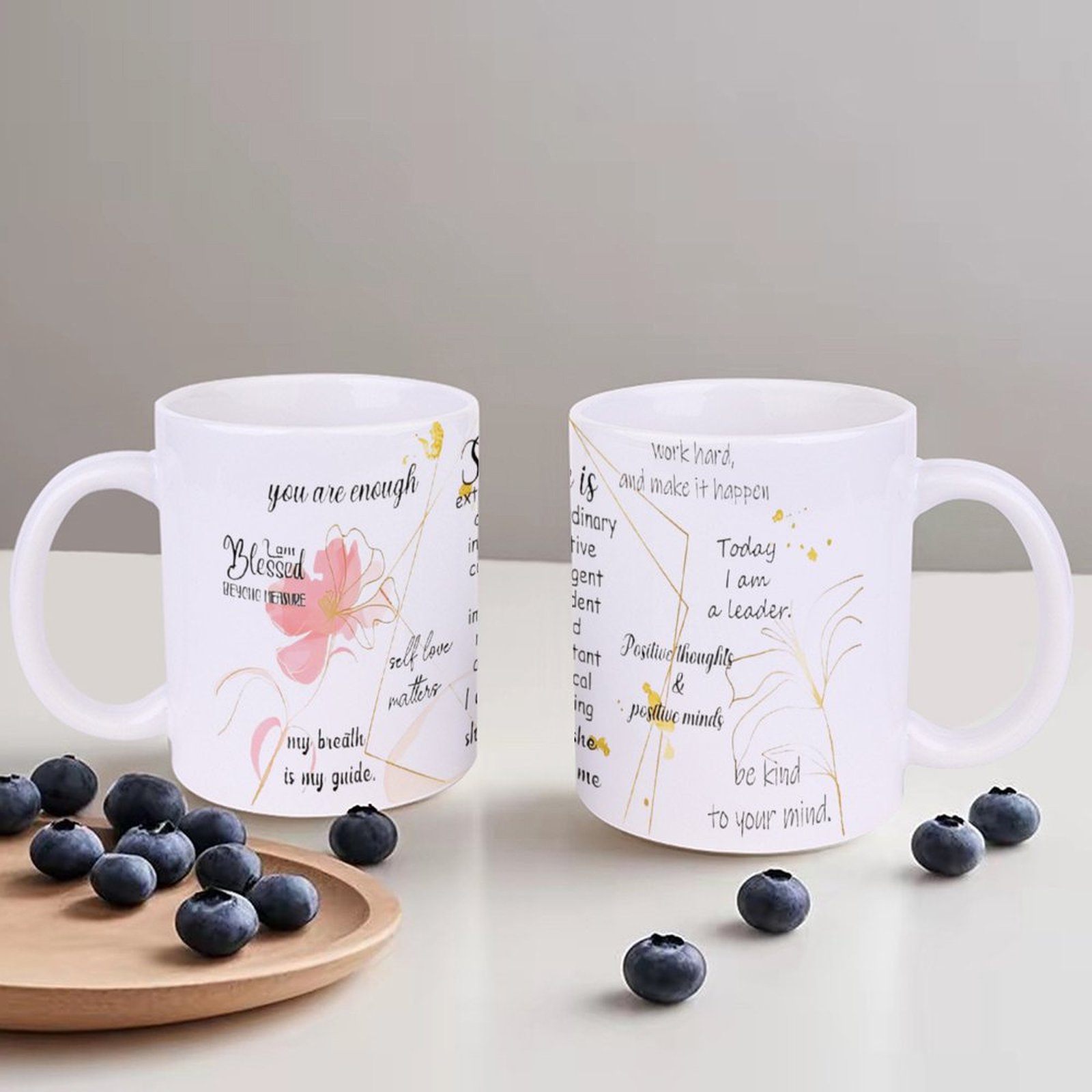 A Poster With A Quote About Sh - Sublimation Mug White recensione e prezzo