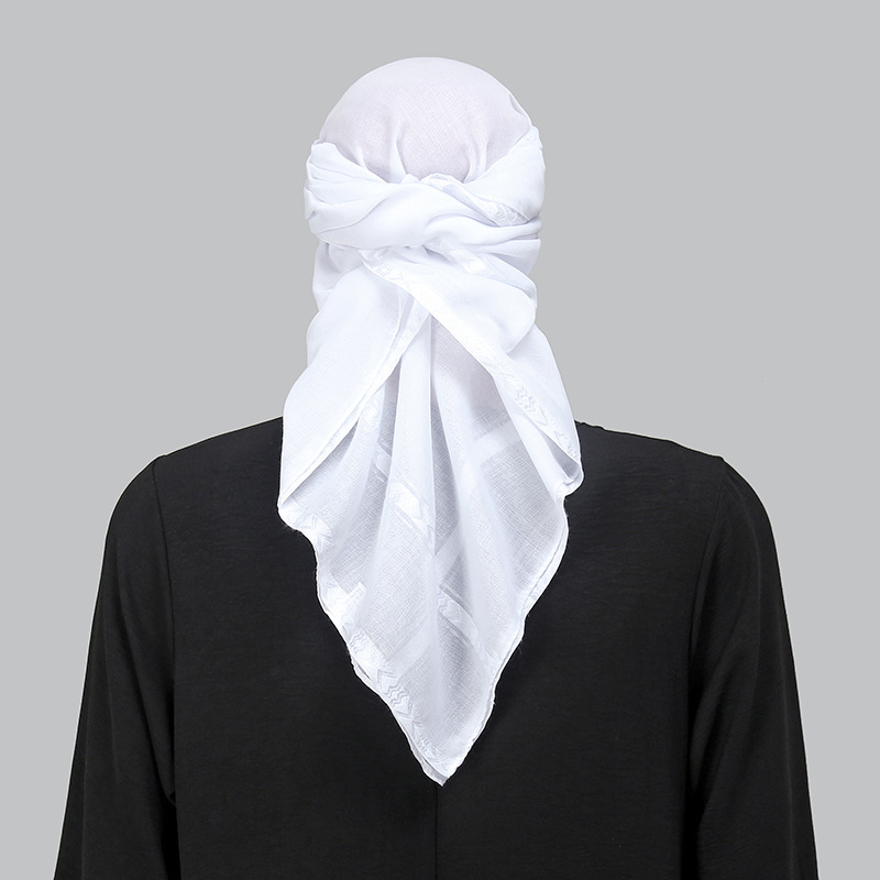 Wholesale 3pcs Set Ethnic Scar - Bandana Blank White recensione e prezzo