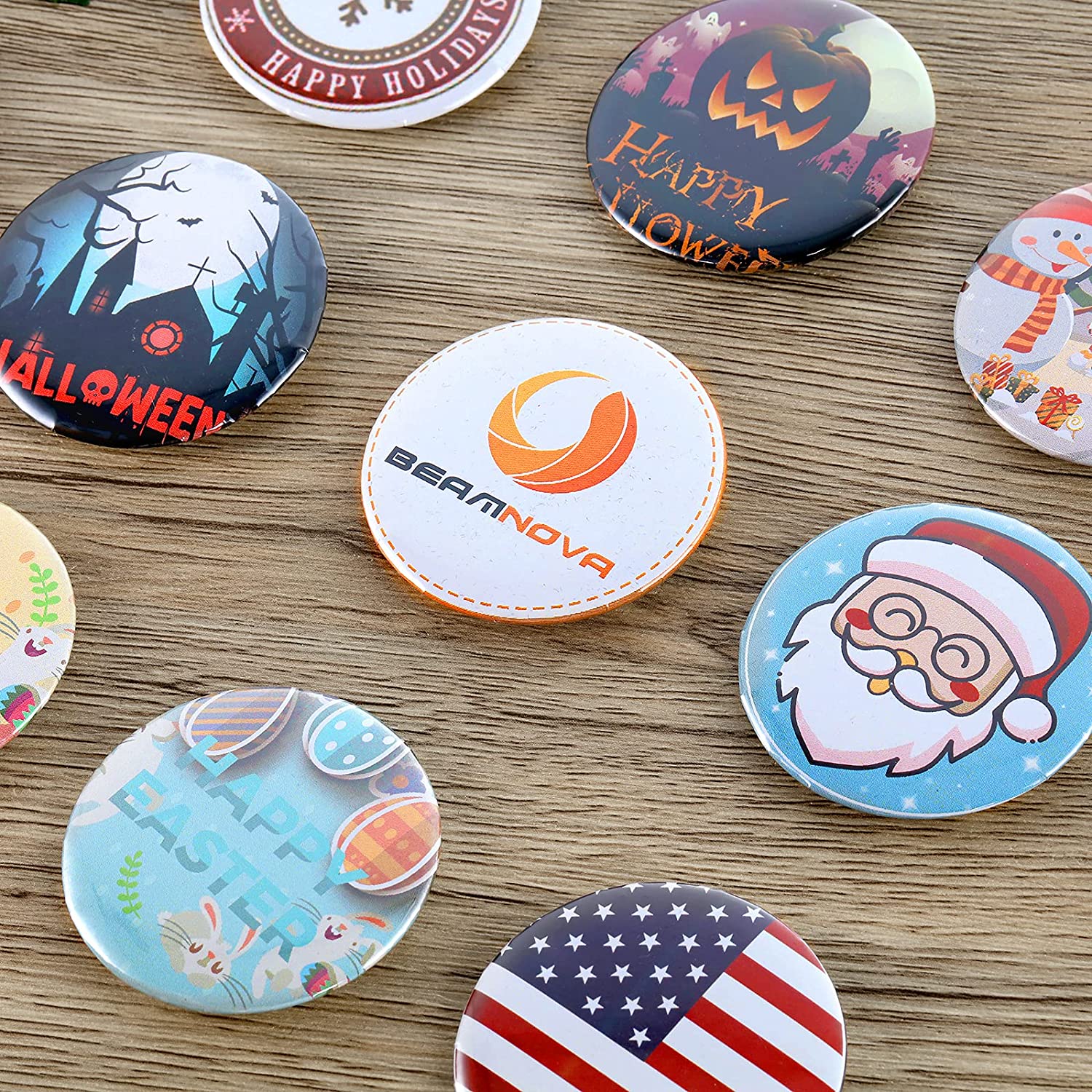 100PCS Metal Back Badge Button - Button Badge Blank recensione e prezzo