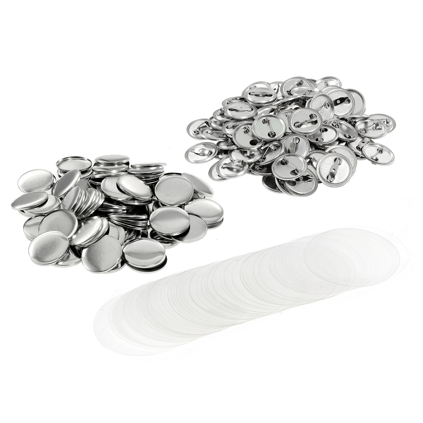 100PCS Metal Back Badge Button - Button Badge Blank recensione e prezzo