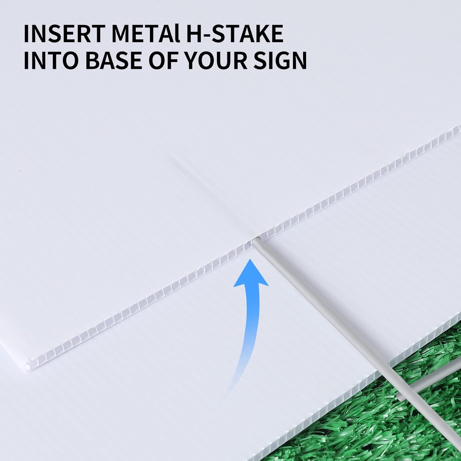 18x12 Inch Blank Yard Signs wi - Yard Sign Blank recensione e prezzo