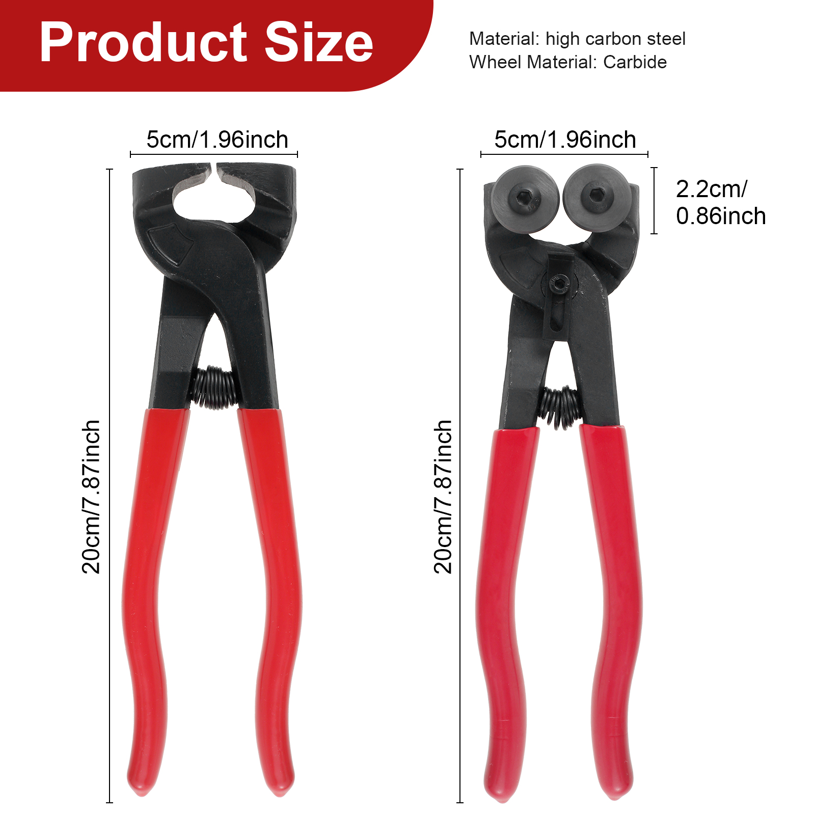 2/1Pcs Tile Pliers Glass Tile  - Ceramic Tile Blank recensione e prezzo