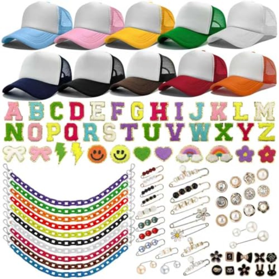 10 Pack Blank Trucker Hats DIY - Hat Sublimation Blank recensione e prezzo