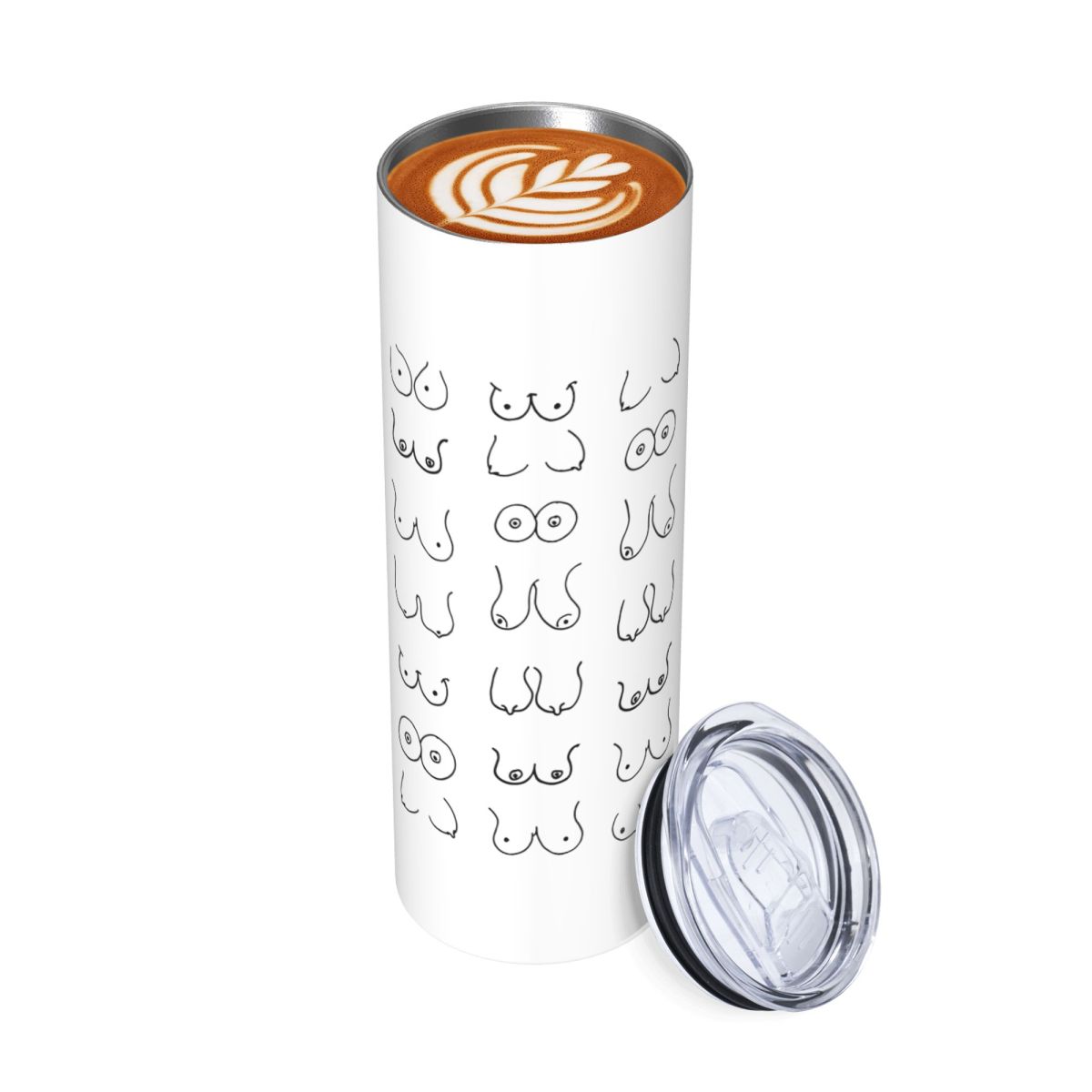 Black And White Tits Drawing S - Tumbler 20Oz White recensione e prezzo