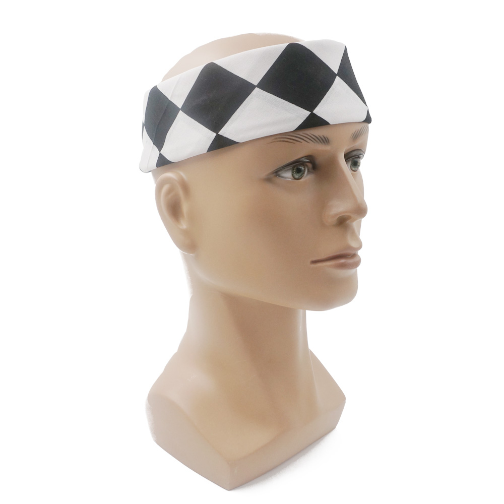 Bandana Checkered Flag Auto Ra - Bandana Blank White recensione e prezzo