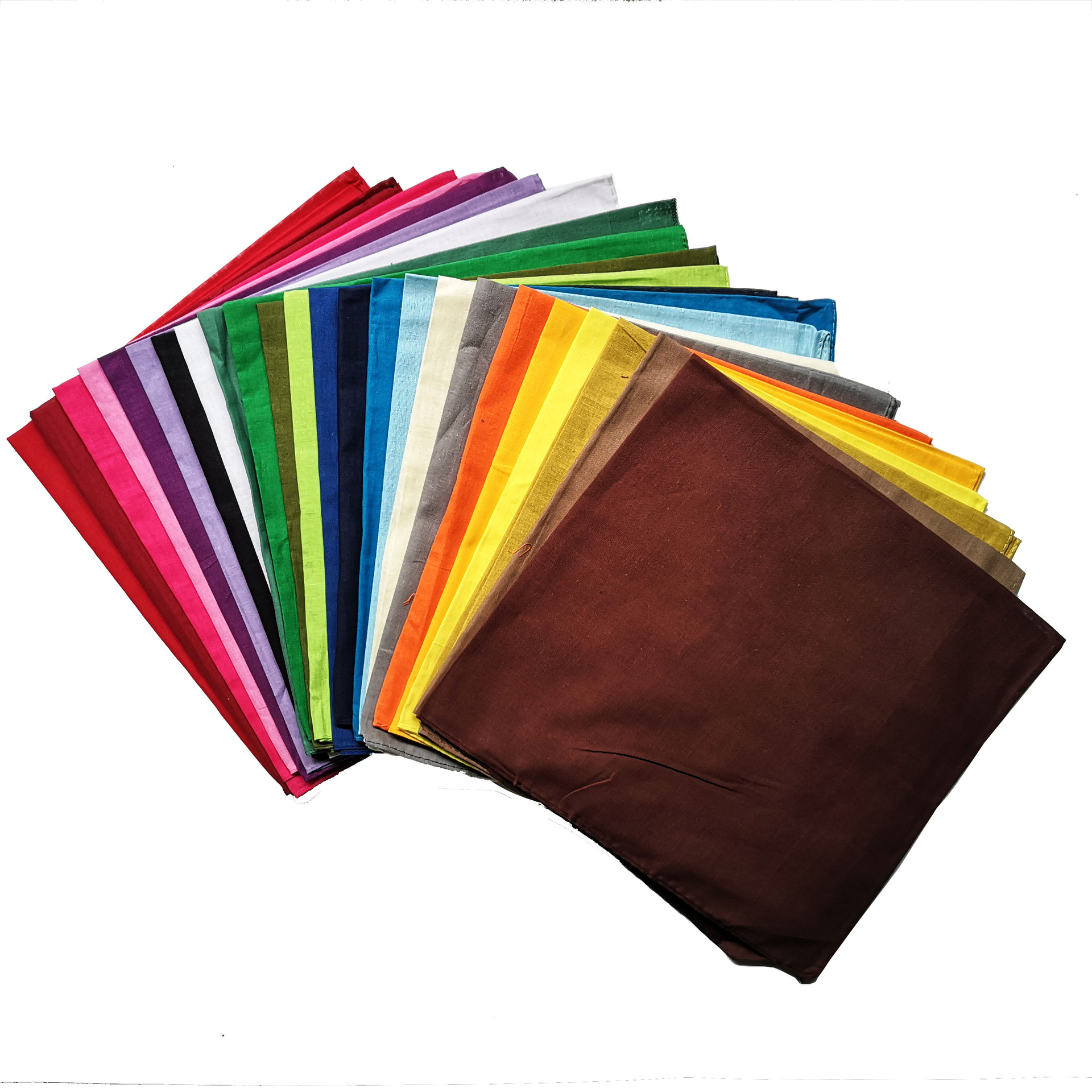 100%Cotton Cotton solid color  - Bandana Blank White recensione e prezzo