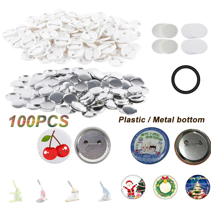 100PCS Blank Button Making Sup - Button Badge Blank recensione e prezzo