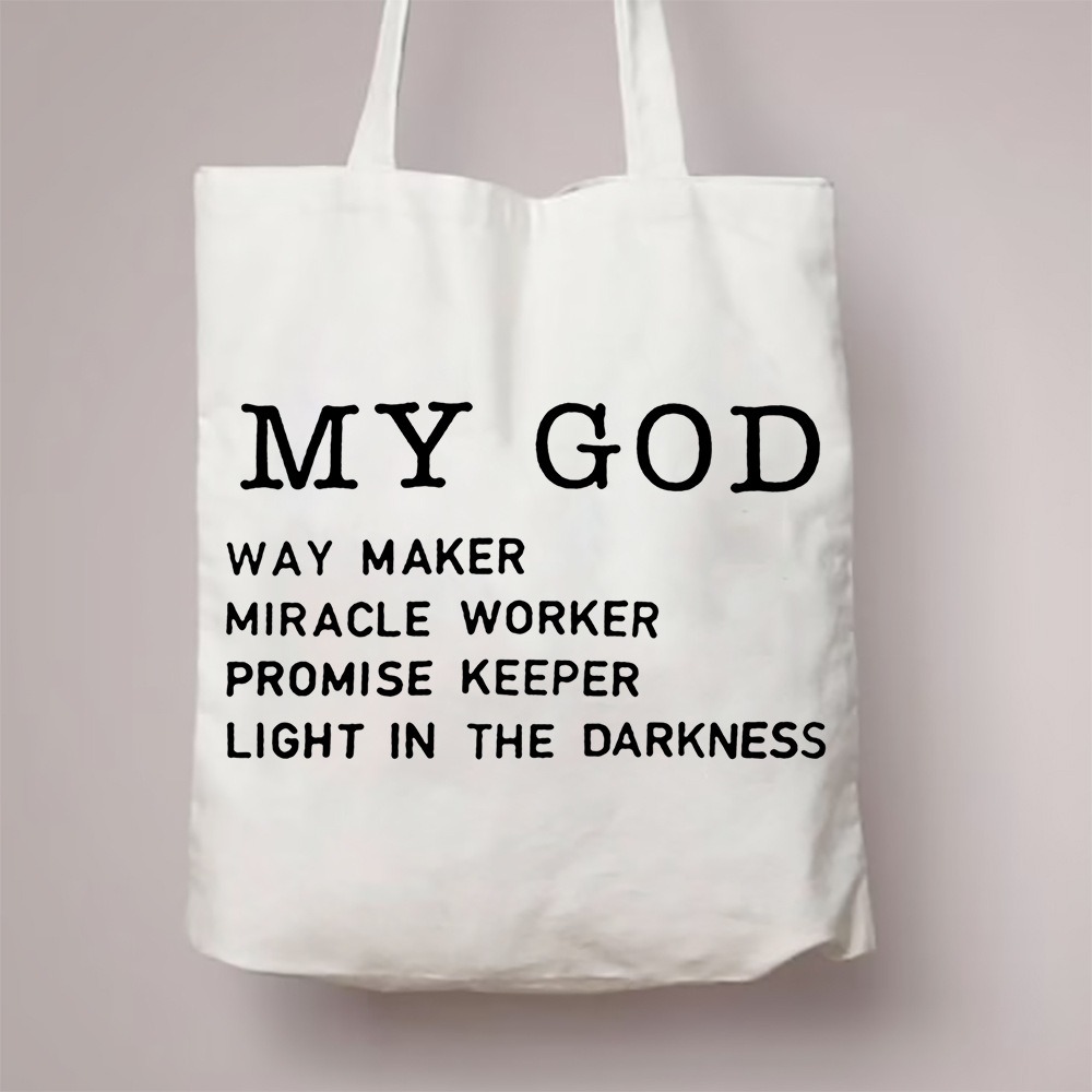 All My Hope Is in Jesus Patter - Tote Bag Sublimation recensione e prezzo