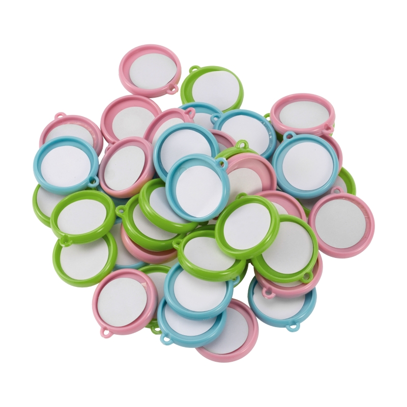 50pcs/Set 32mm Double-side Key - Button Badge Blank recensione e prezzo