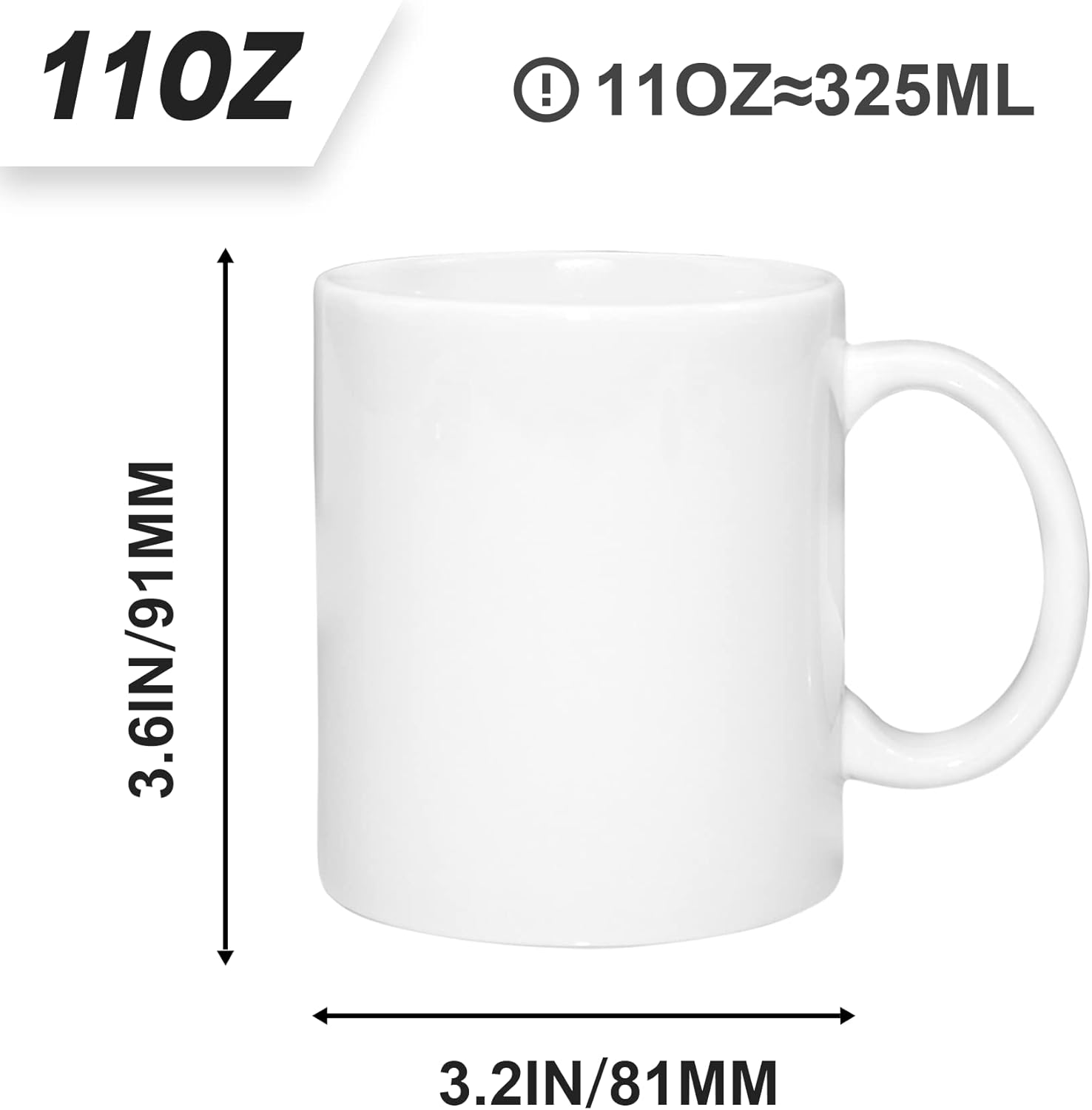 Set of 36 Sublimation Blanks D - Sublimation Mug White recensione e prezzo