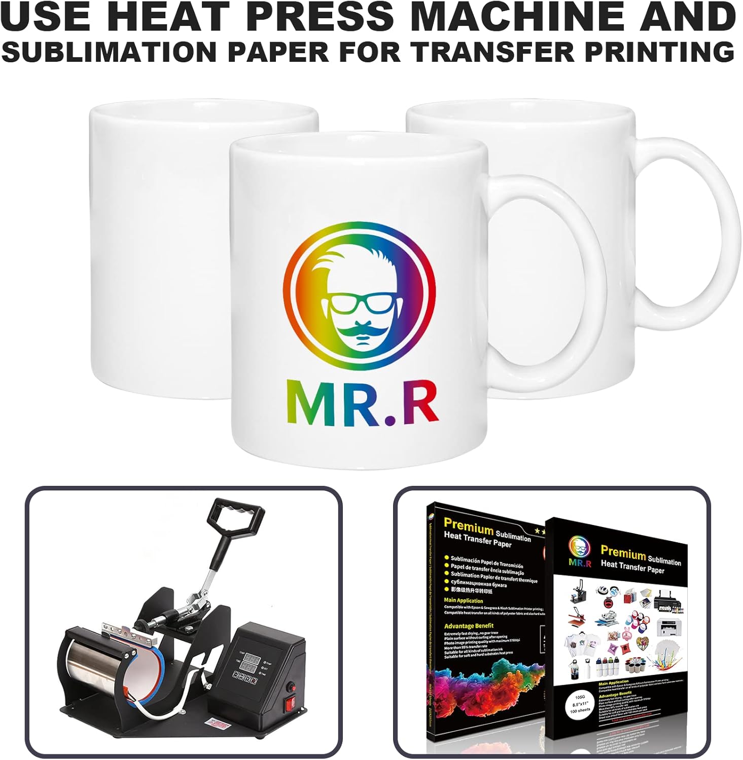 Set of 36 Sublimation Blanks D - Sublimation Mug White recensione e prezzo