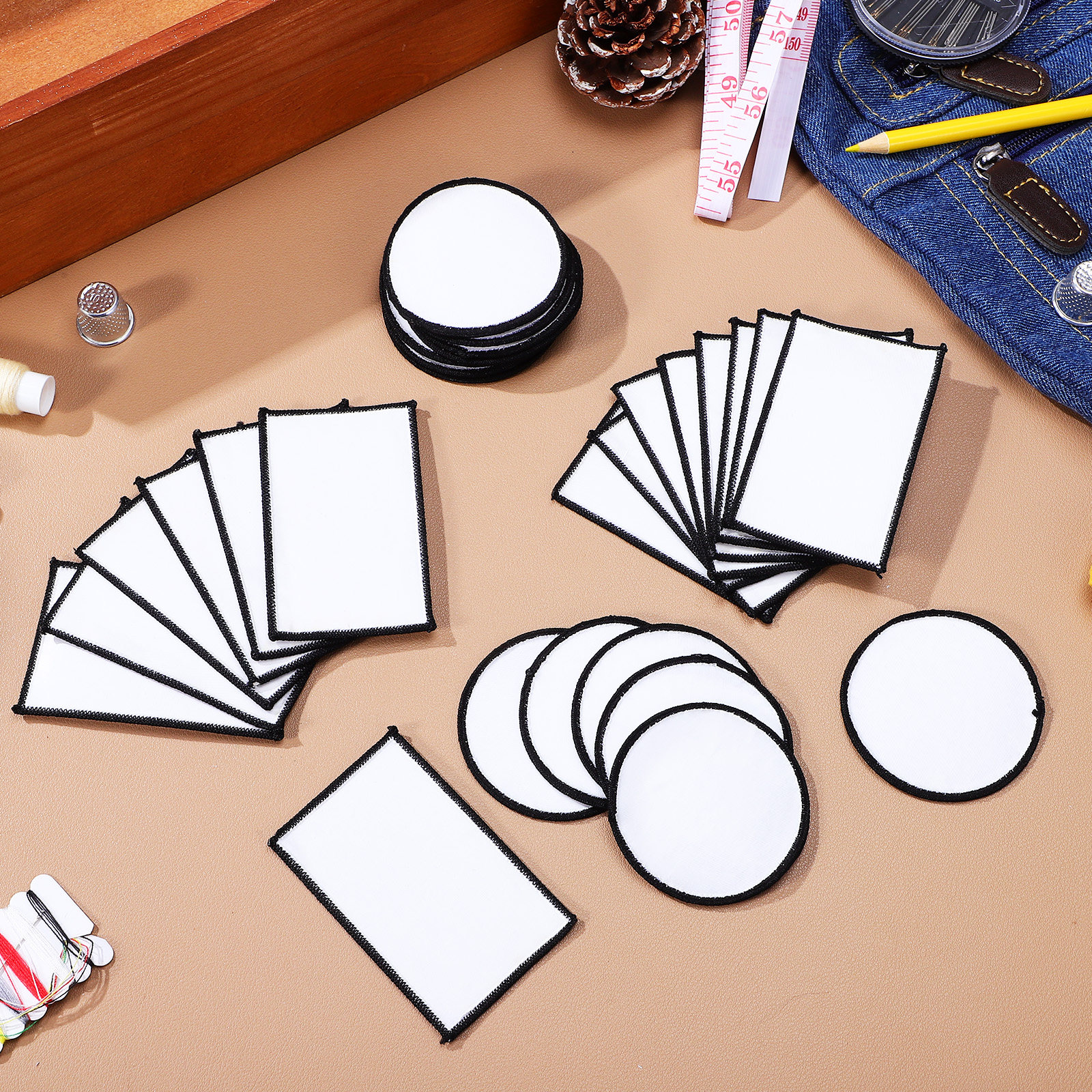 30Pcs Adhesive Backing Blank P - Hat Sublimation Blank recensione e prezzo