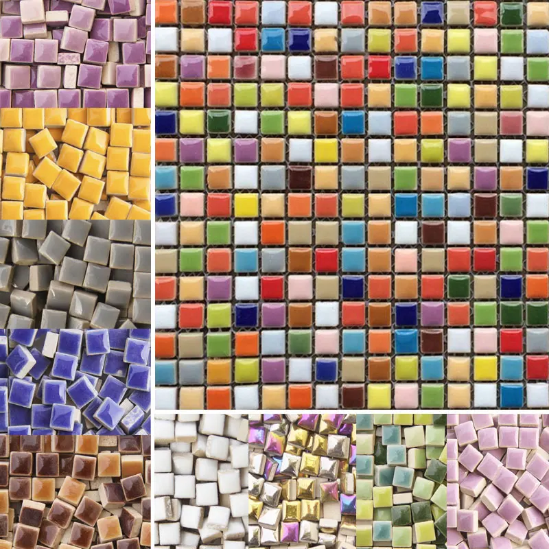 100g DIY Ceramic Mosaic Tiles  - Ceramic Tile Blank recensione e prezzo