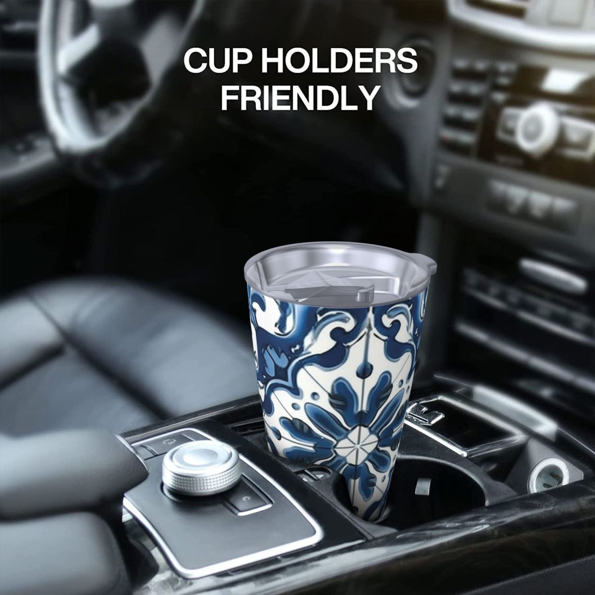 Blue And White Majolica Patter - Tumbler 20Oz White recensione e prezzo