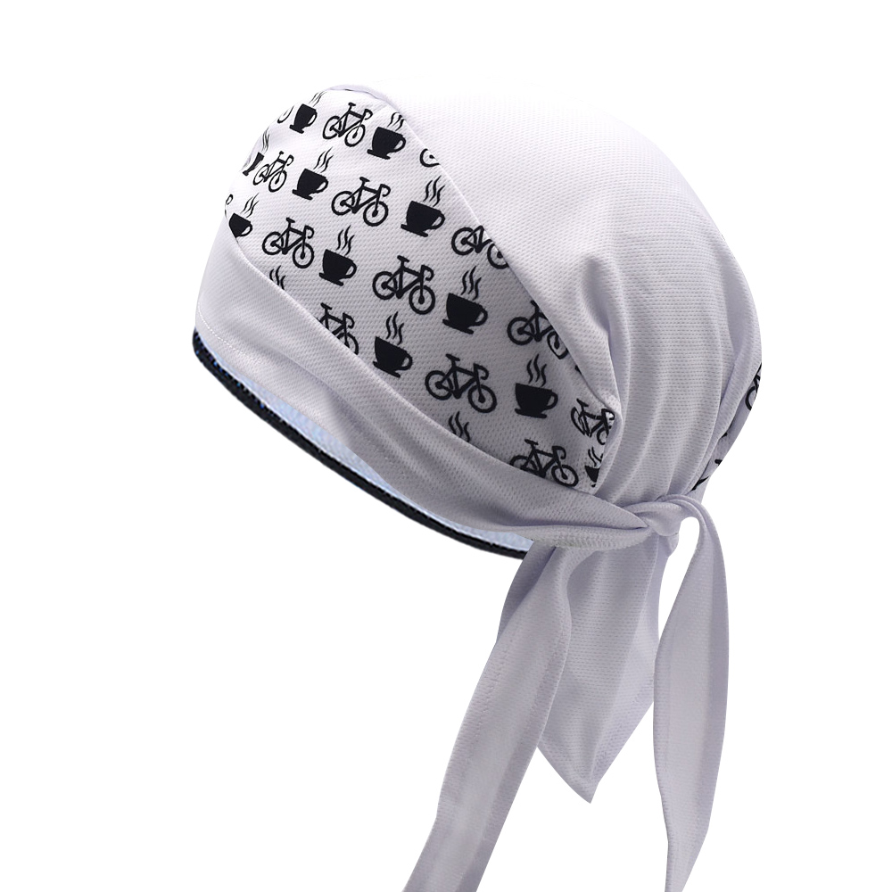Classic Men White Cycling Cap  - Bandana Blank White recensione e prezzo