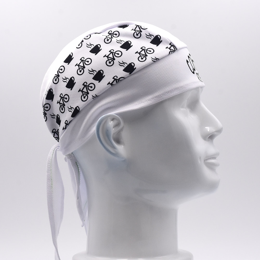 Classic Men White Cycling Cap  - Bandana Blank White recensione e prezzo