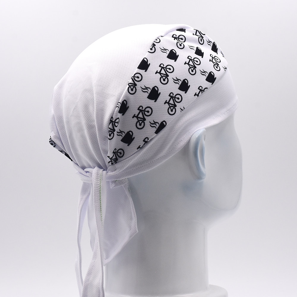 Classic Men White Cycling Cap  - Bandana Blank White recensione e prezzo