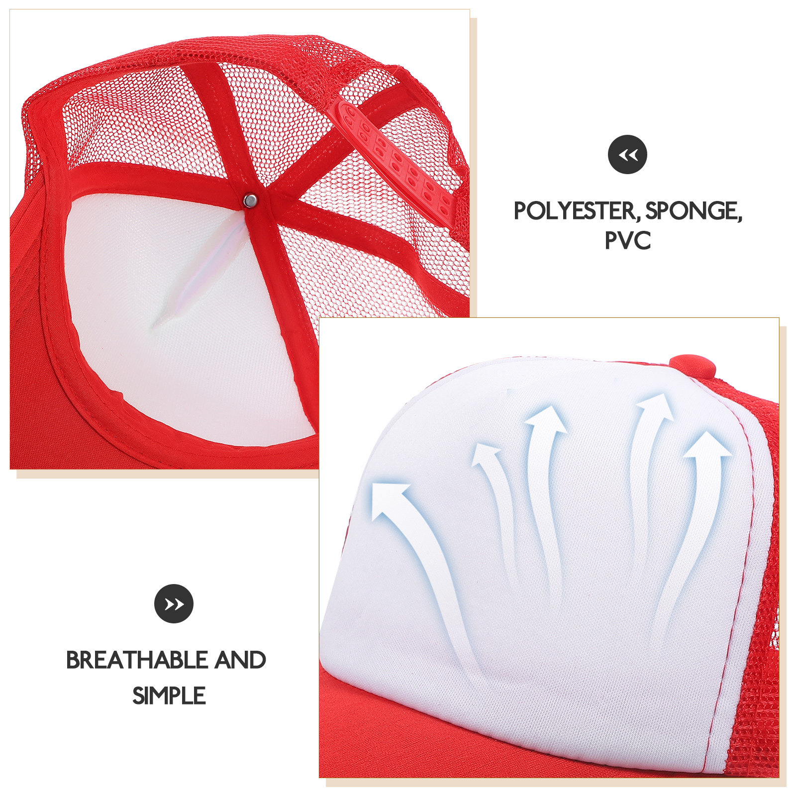 10Pcs Blank Mesh Baseball Caps - Hat Sublimation Blank recensione e prezzo