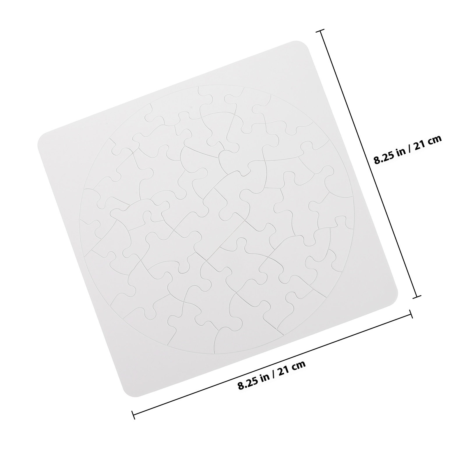5 Sets Puzzle Sublimation Puzz - Puzzle Blank White recensione e prezzo