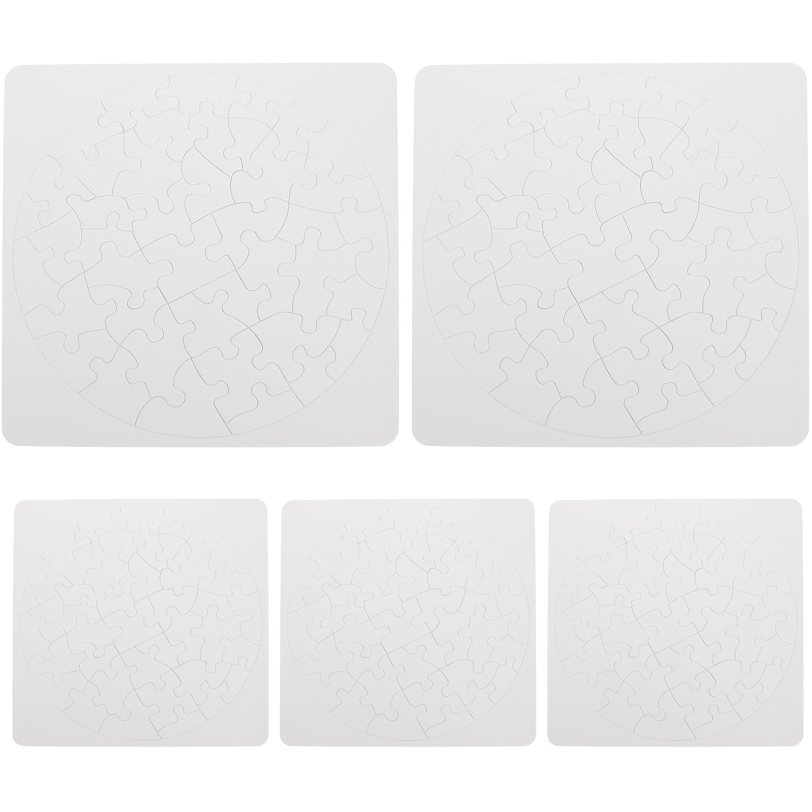 5 Sets Puzzle Sublimation Puzz - Puzzle Blank White recensione e prezzo