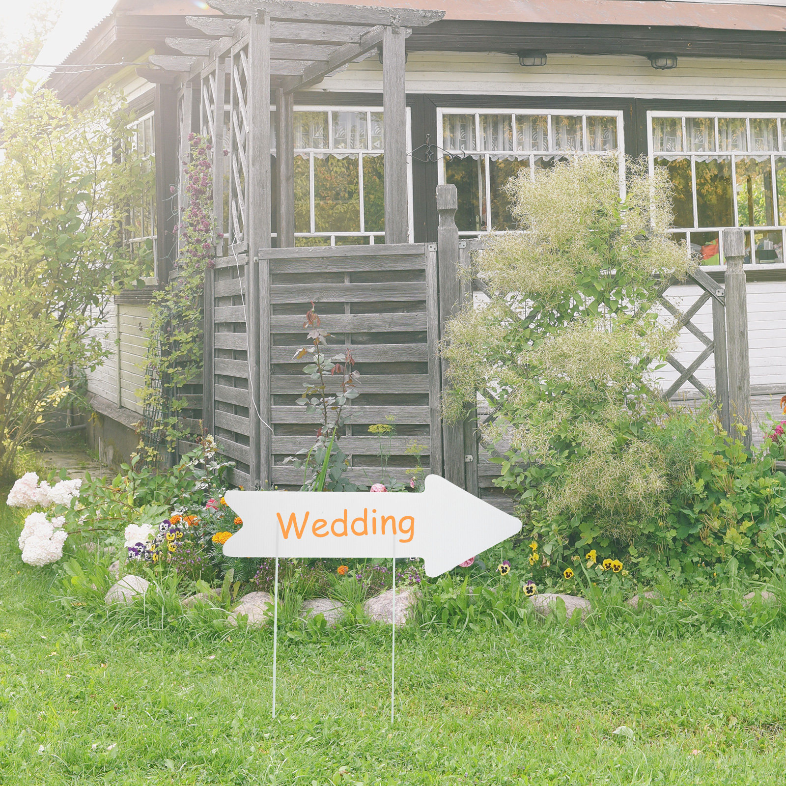 5Pcs Blank Yard Signs Plastic  - Yard Sign Blank recensione e prezzo