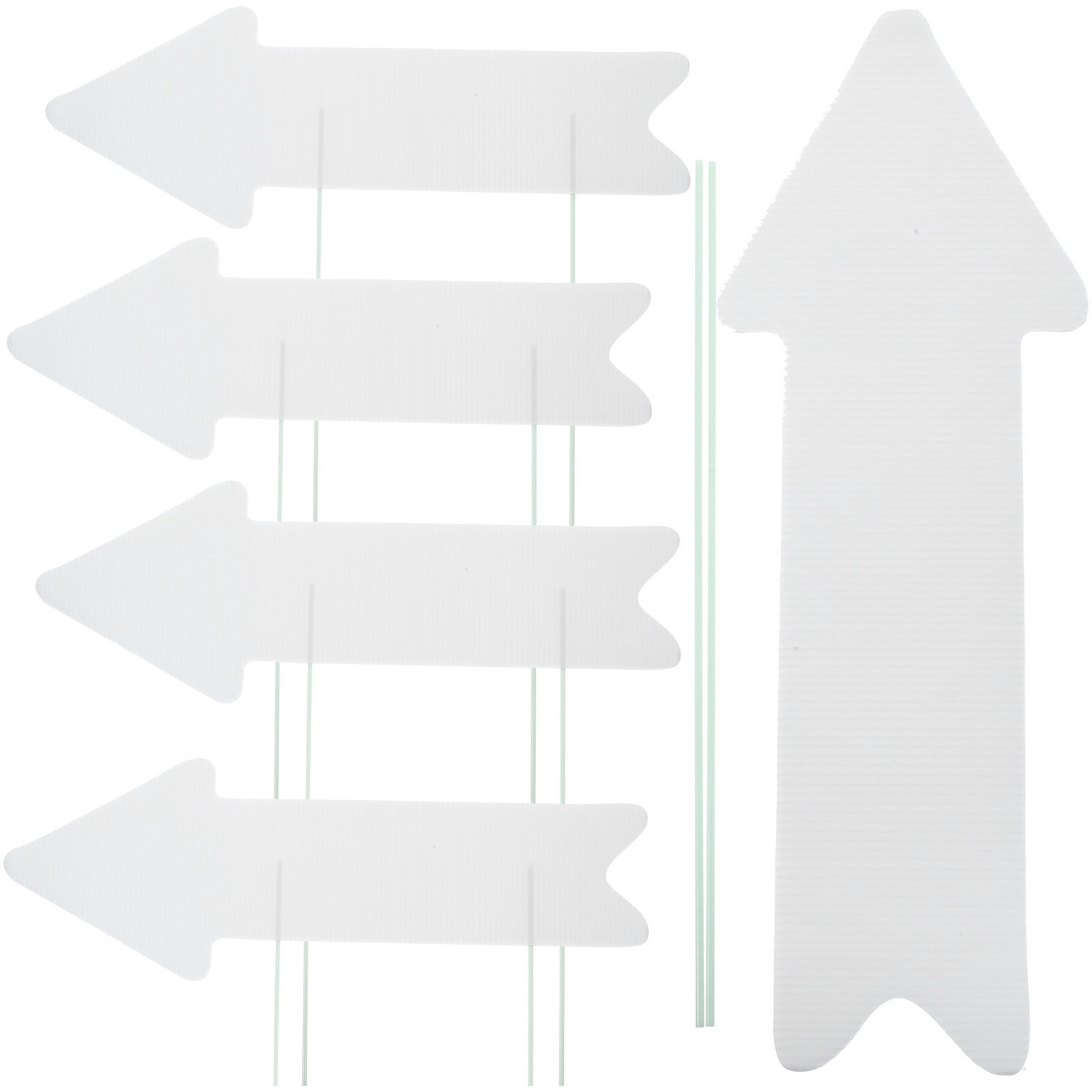 5Pcs Blank Plastic Yard Signs  - Yard Sign Blank recensione e prezzo