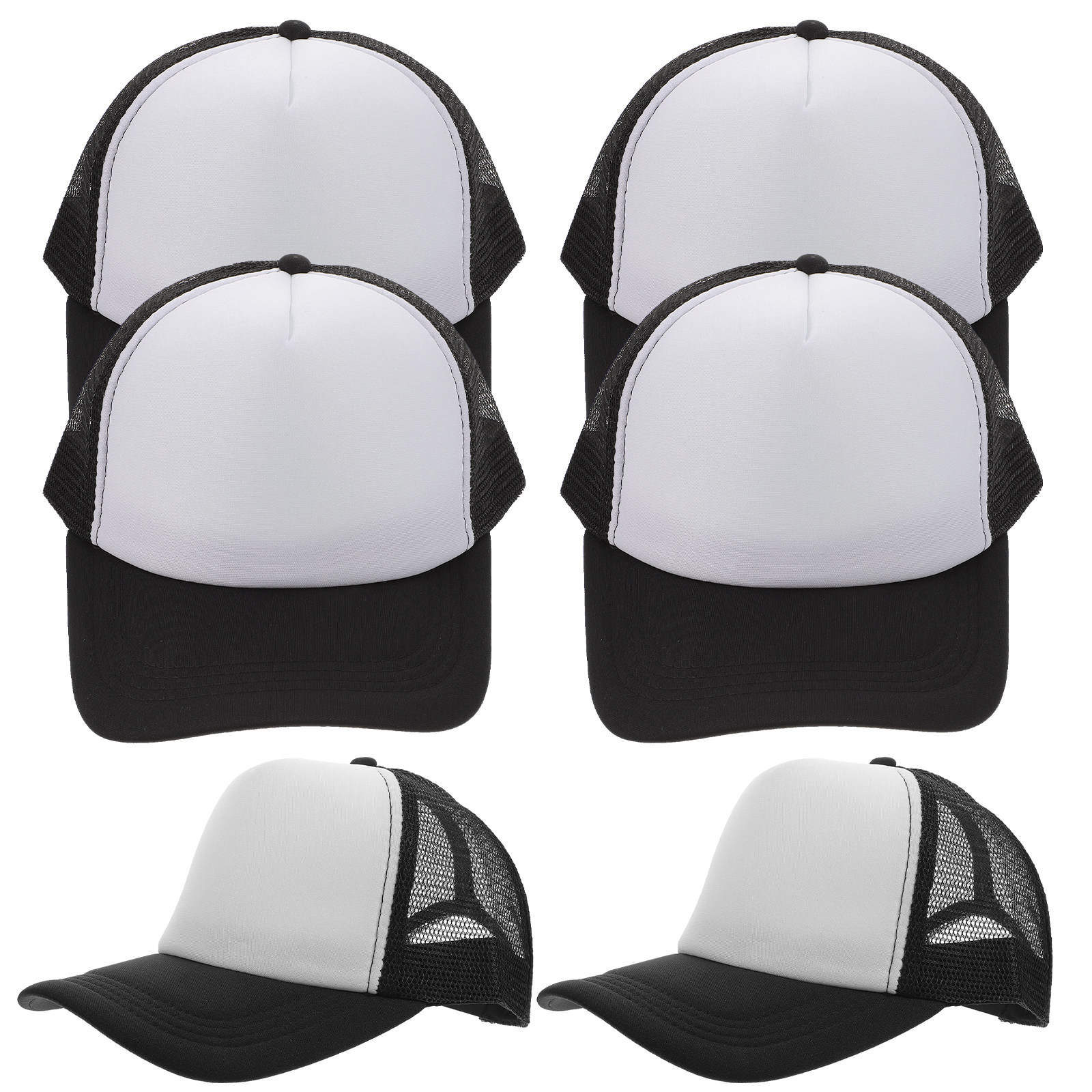 10Pcs Blank Baseball Cap Mesh  - Hat Sublimation Blank recensione e prezzo