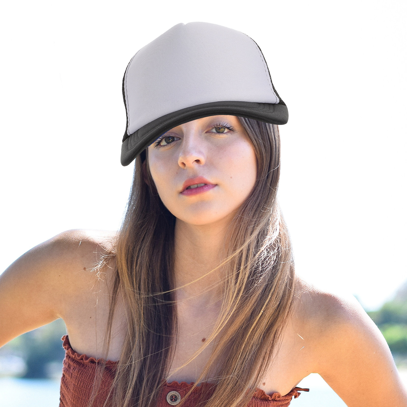 10Pcs Blank Baseball Cap Mesh  - Hat Sublimation Blank recensione e prezzo