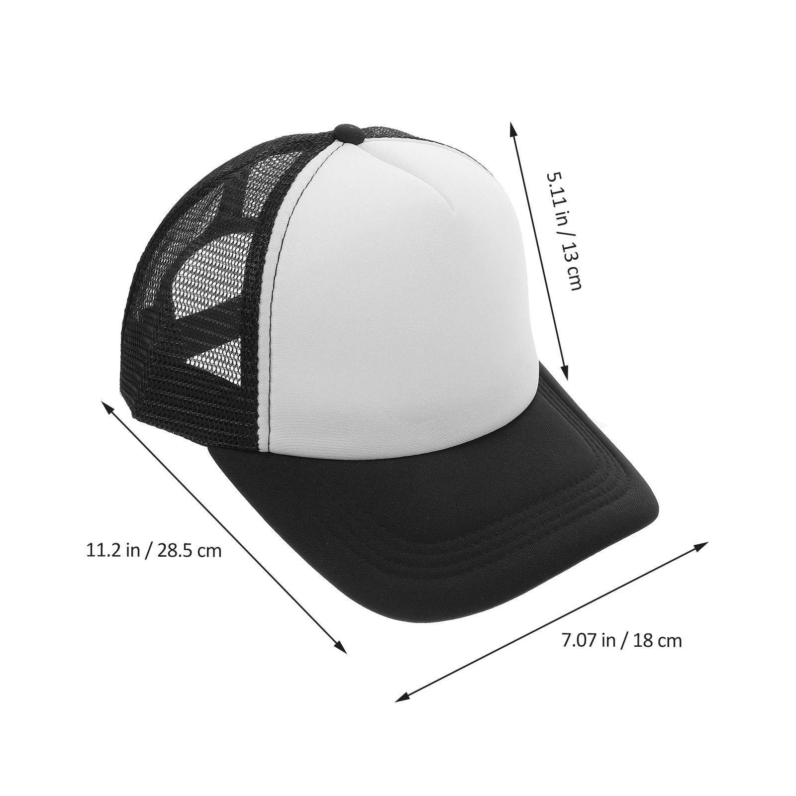 10Pcs Blank Baseball Cap Mesh  - Hat Sublimation Blank recensione e prezzo