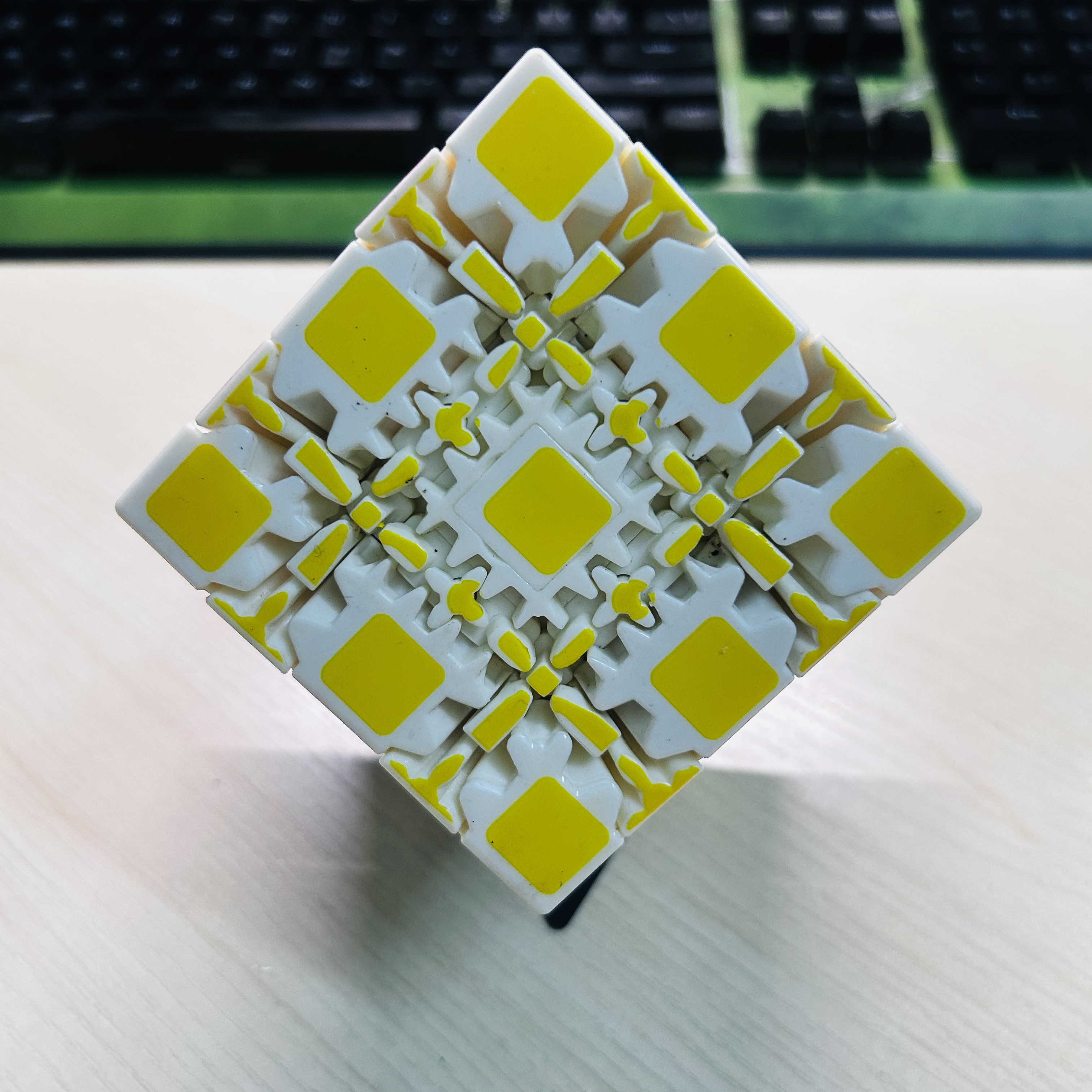 Collection Cube 5x5 Gear Cube  - Puzzle Blank White recensione e prezzo