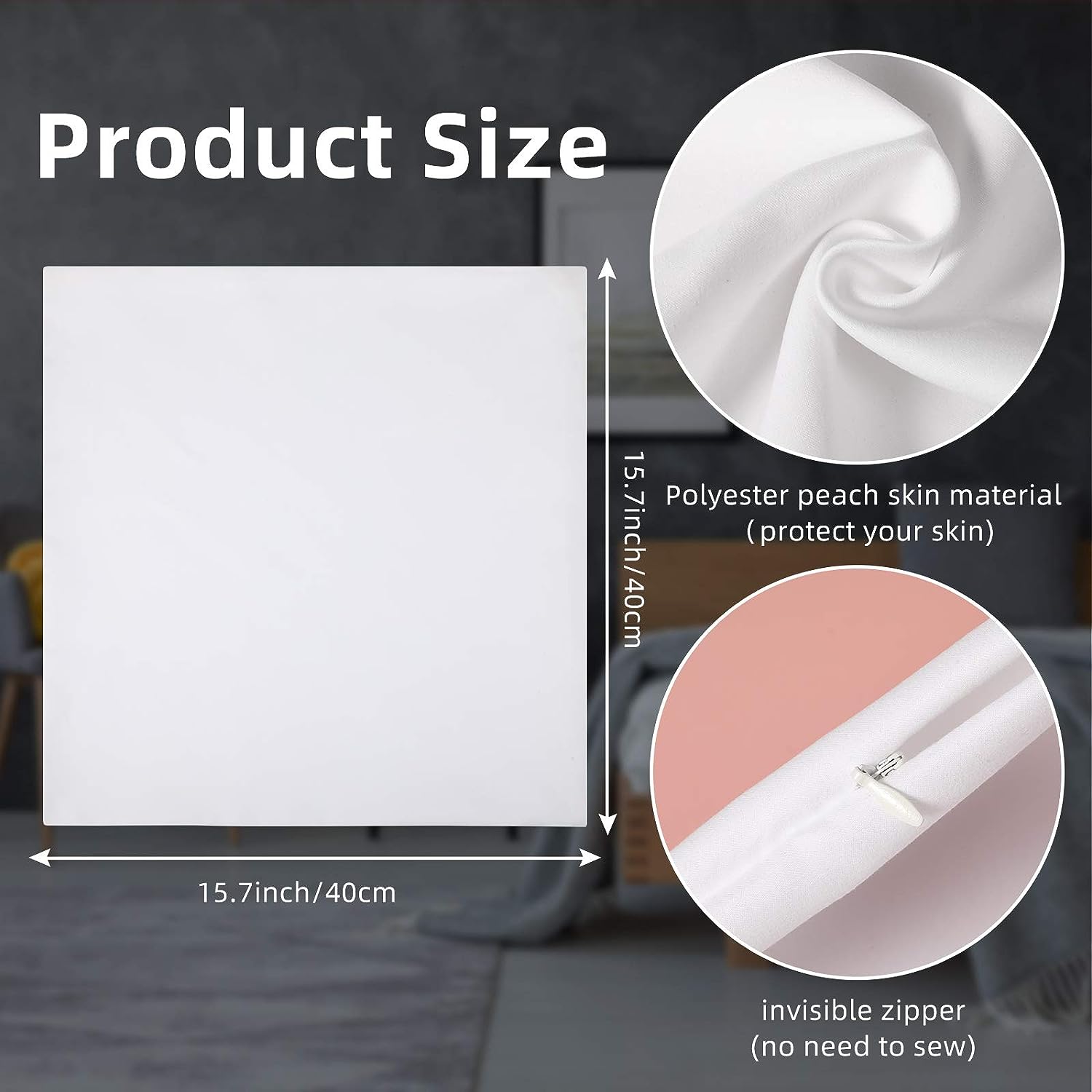 4Pcs Sublimation Blanks Throw  - Pillow Cover Sublimation recensione e prezzo