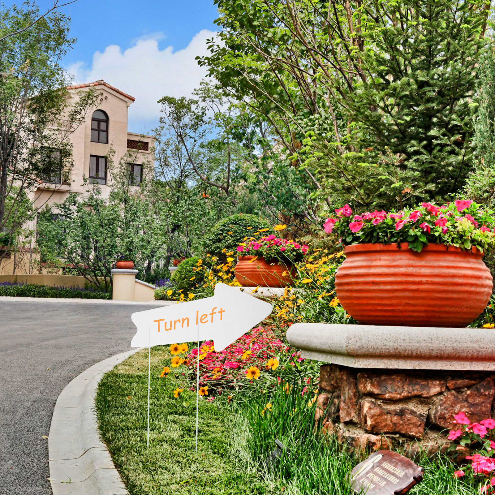 5Pcs Blank Yard Signs Plastic  - Yard Sign Blank recensione e prezzo