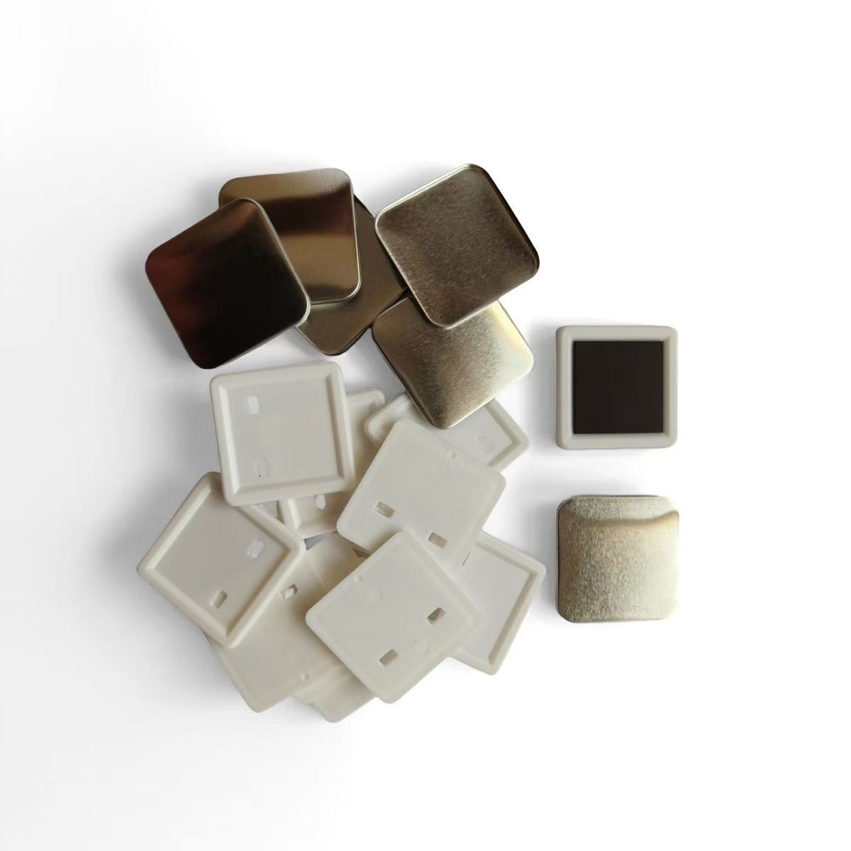 100pcs 50*50mm 2inch Square ma - Button Badge Blank recensione e prezzo